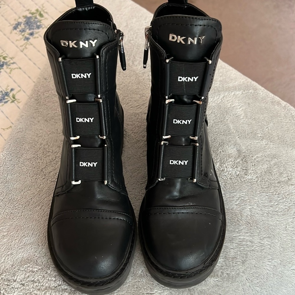 DKNY black bootie size 6